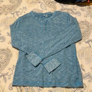 Blue long sleeve Hensley Size L